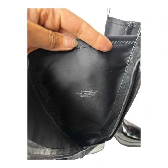 Black Platform Knee-High Boots Jeffrey Campbell - Picture 7 of 7